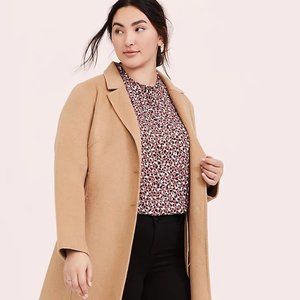 Torrid Leopard Mock Neck Sleeveless Blouse